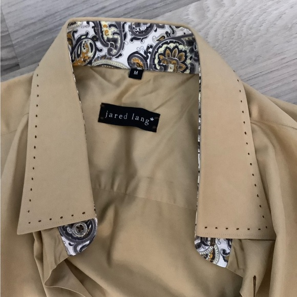 Jared Lang Dress Shirt Size M - Picture 3 of 3